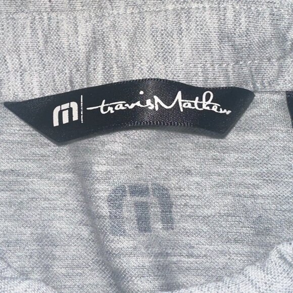 Travis Mathew Grey Golf Polo Shirt Size‎ XXL - Picture 7 of 9